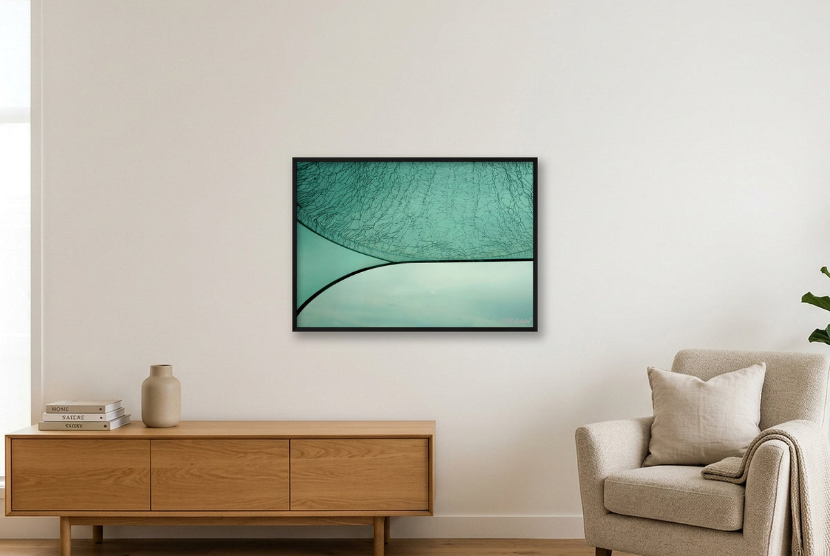 Apparia IV - Open Edition - 02:31:21 — 100×70cm, 39×28" Black Frame