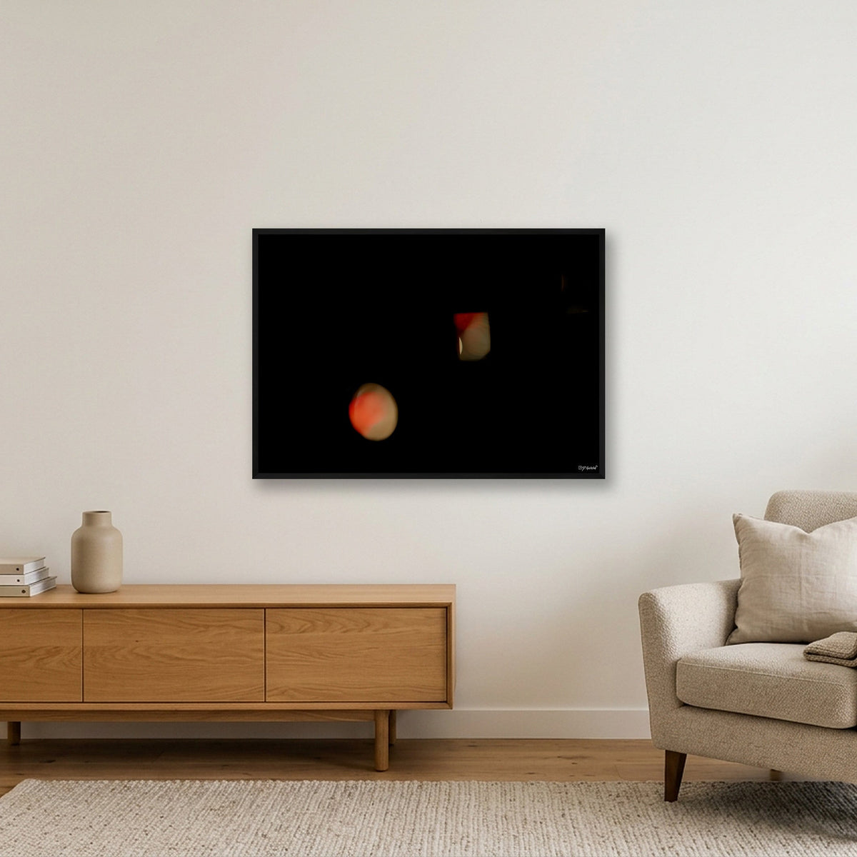 Thr3shold IV - Open Edition - 00:03:02 — 100×70cm, 39×28" Black Frame
