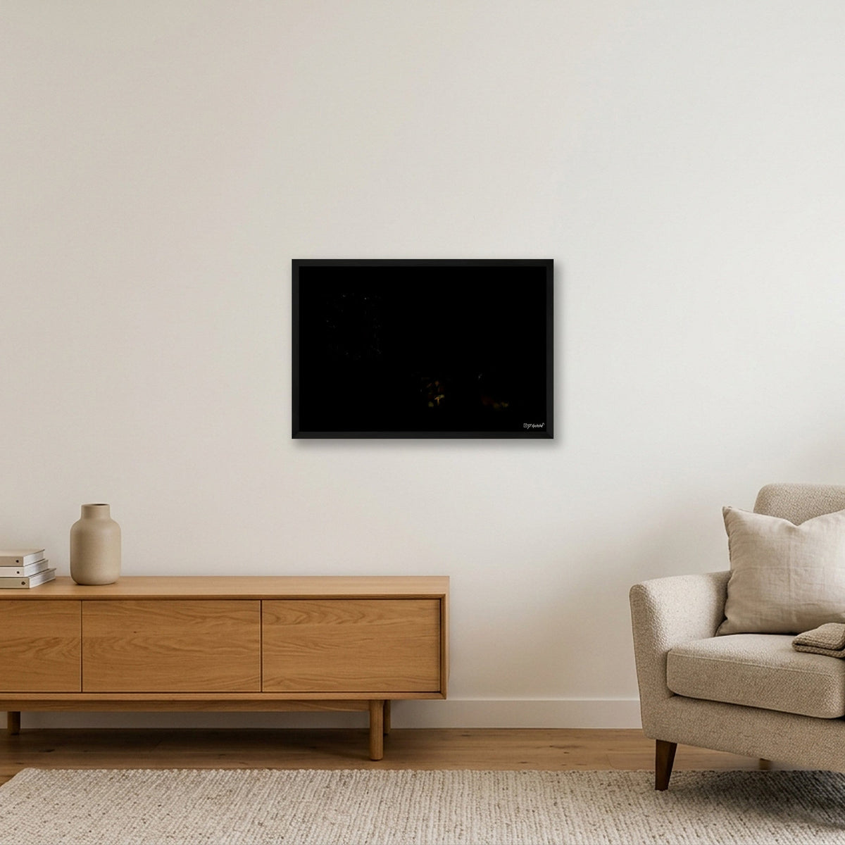 Thr3shold III - Open Edition - 02:11:38 — 60×40cm, 24×16" Black Frame