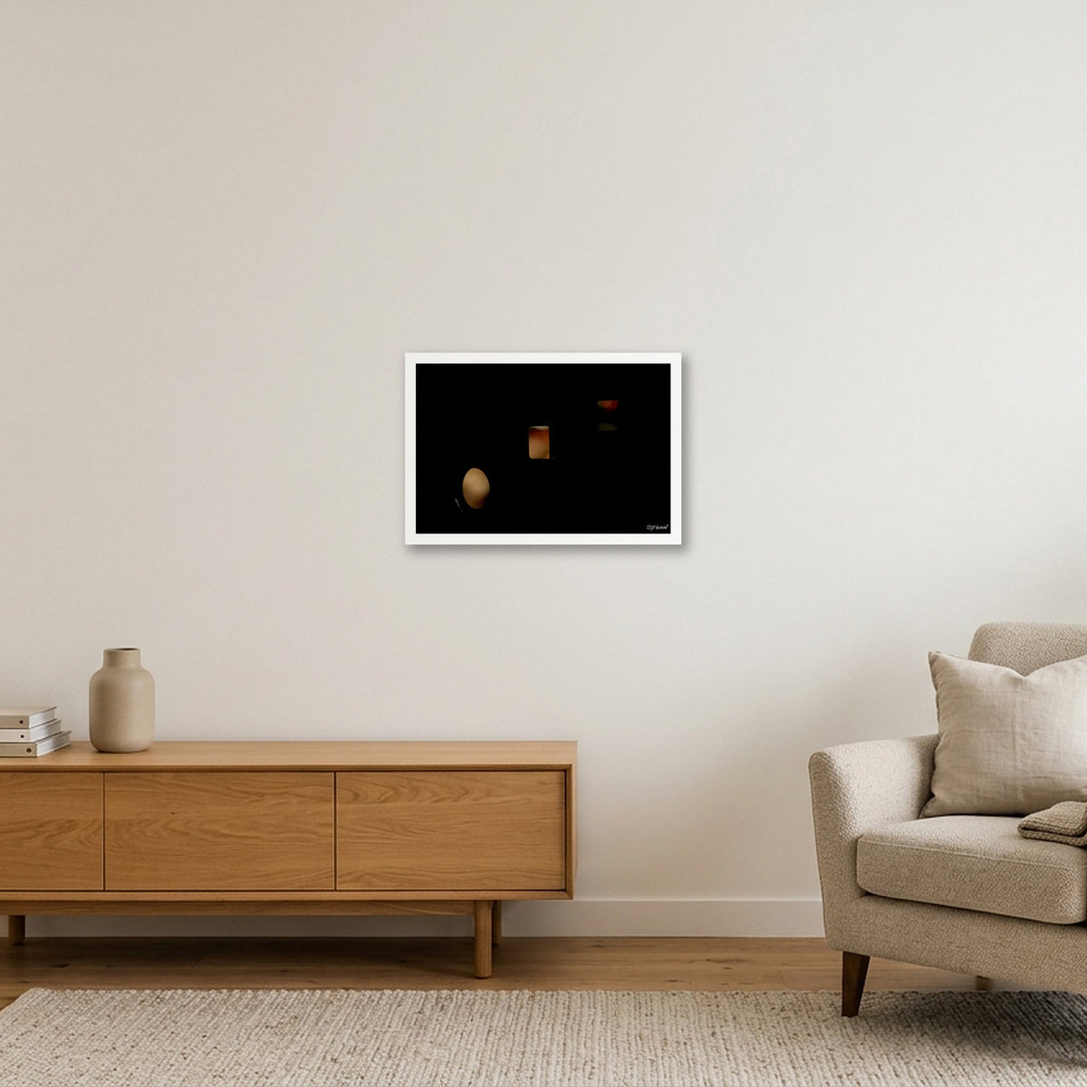 Thr3shold V - Open Edition - 03:03:25 — 45×30cm, 18×12" White Frame
