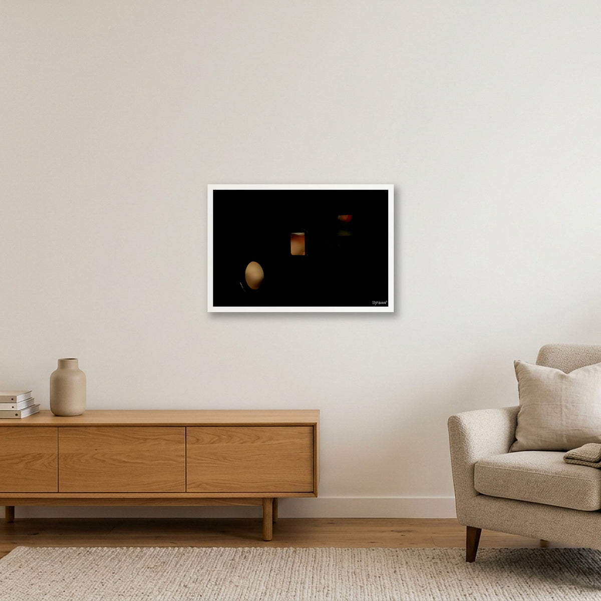 Thr3shold V - Open Edition - 03:03:25 — 60×40cm, 24×16" White Frame