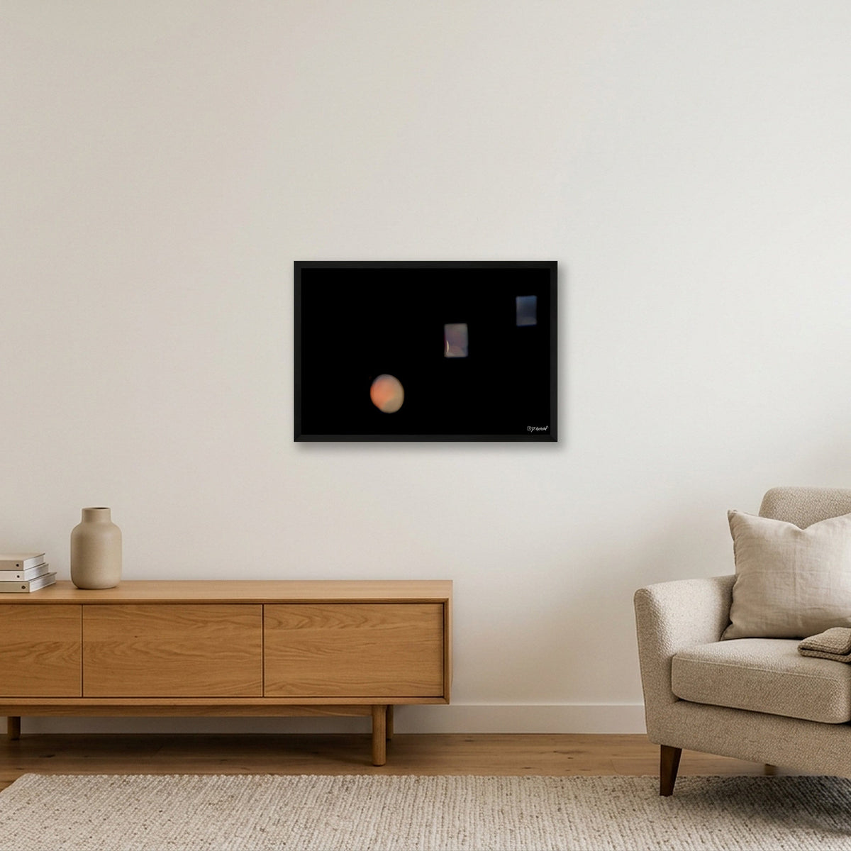 Thr3shold IV - Open Edition - 07:05:02 — 60×40cm, 24×16" Black Frame