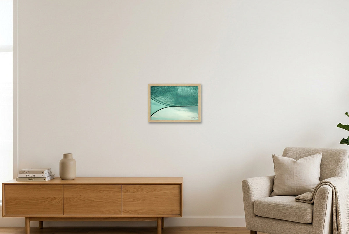 Apparia IV - Open Edition - 04:10:41 — A4 (30×21cm, 12×8") Oak Frame