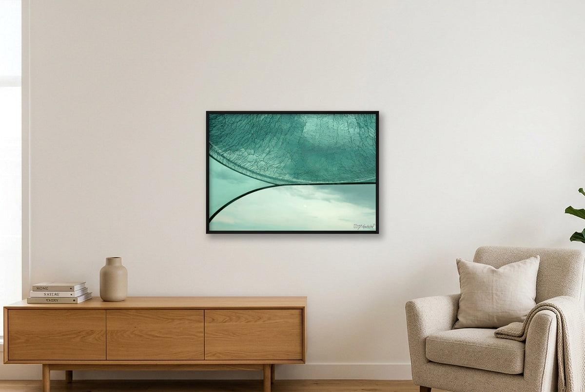 Apparia IV - Open Edition - 04:10:41 — 100×70cm, 39×28" Black Frame