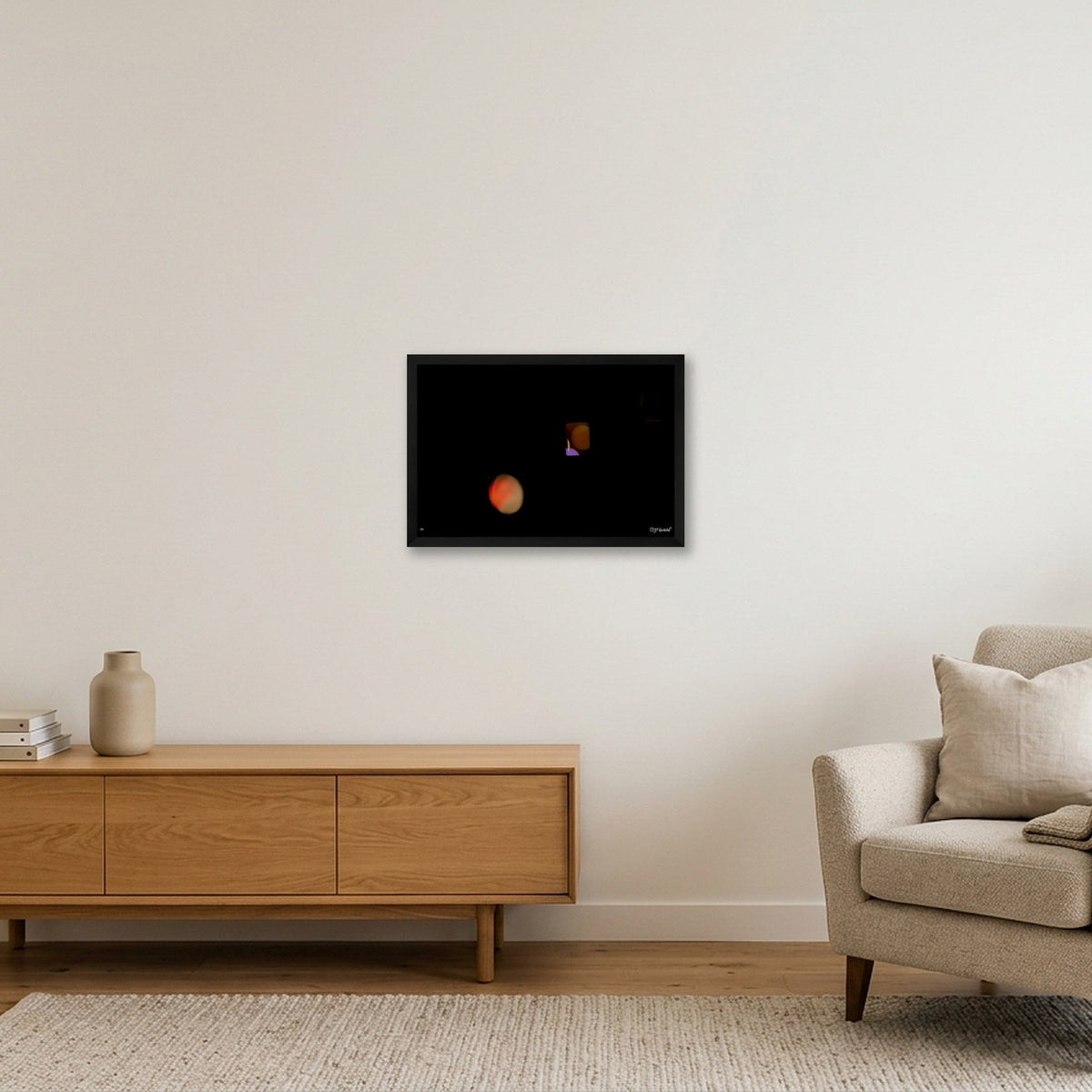 Thr3shold IV - Archive Extract - 05:16:04 — 45×30cm, 18×12" Black Frame