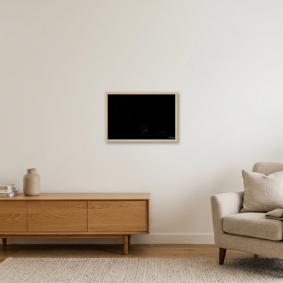 Thr3shold III - Open Edition - 02:11:38 — 45×30cm, 18×12" Oak Frame