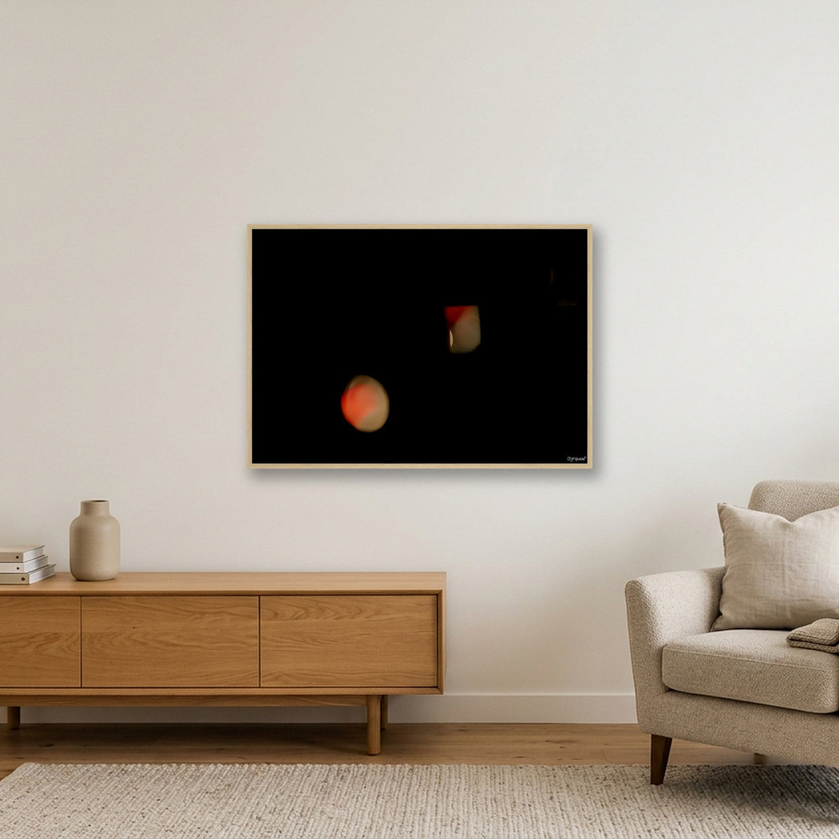 Thr3shold IV - Open Edition - 00:03:02 — 100×70cm, 39×28" Oak Frame