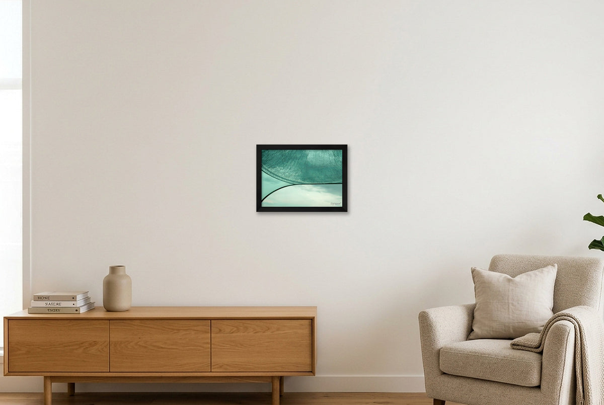 Apparia IV - Open Edition - 04:10:41 — A4 (30×21cm, 12×8") Black Frame