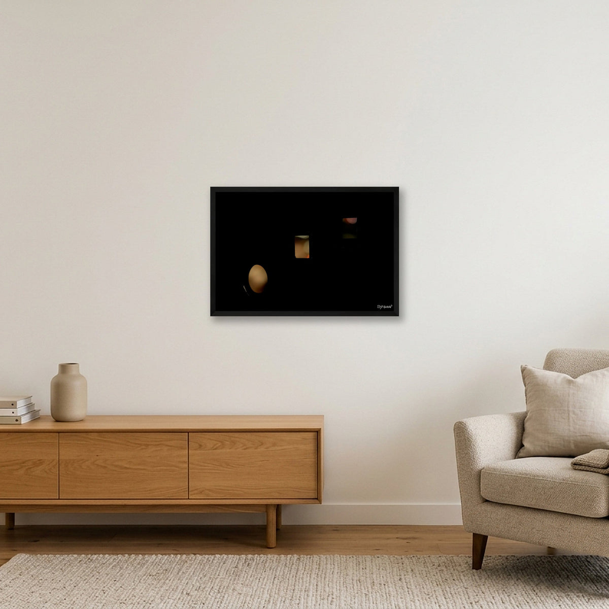 Thr3shold V - Open Edition - 00:56:54 — 60×40cm, 24×16" Black Frame