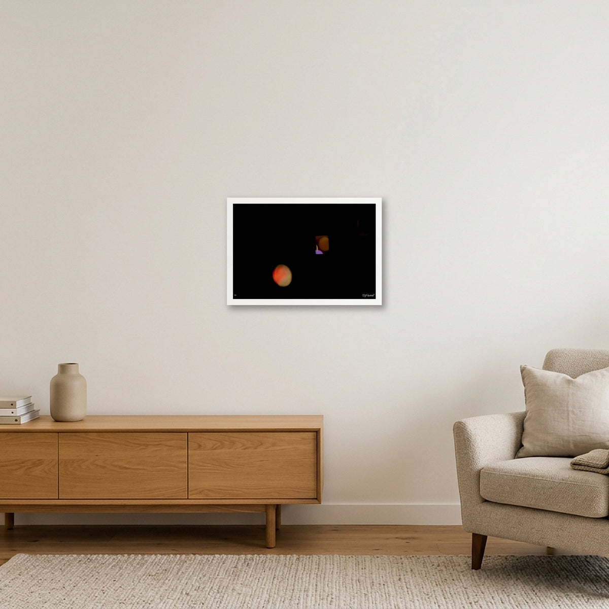 Thr3shold IV - Archive Extract - 05:16:04 — 45×30cm, 18×12" White Frame