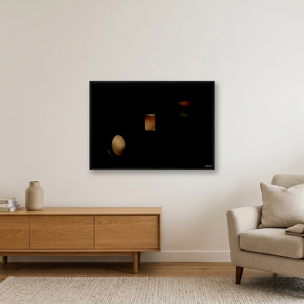 Thr3shold V - Open Edition - 03:03:25 — 100×70cm, 39×28" Black Frame