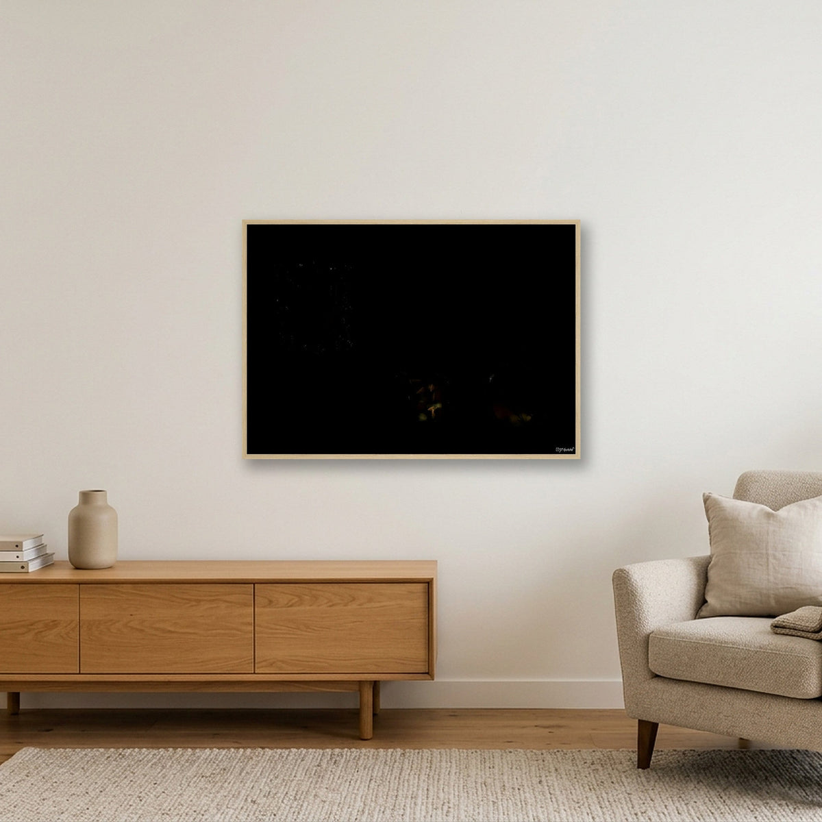 Thr3shold III - Open Edition - 02:11:38 — 100×70cm, 39×28" Oak Frame