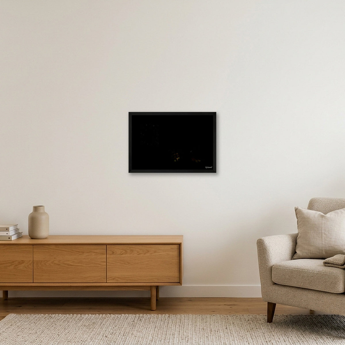 Thr3shold III - Open Edition - 02:11:38 — 45×30cm, 18×12" Black Frame