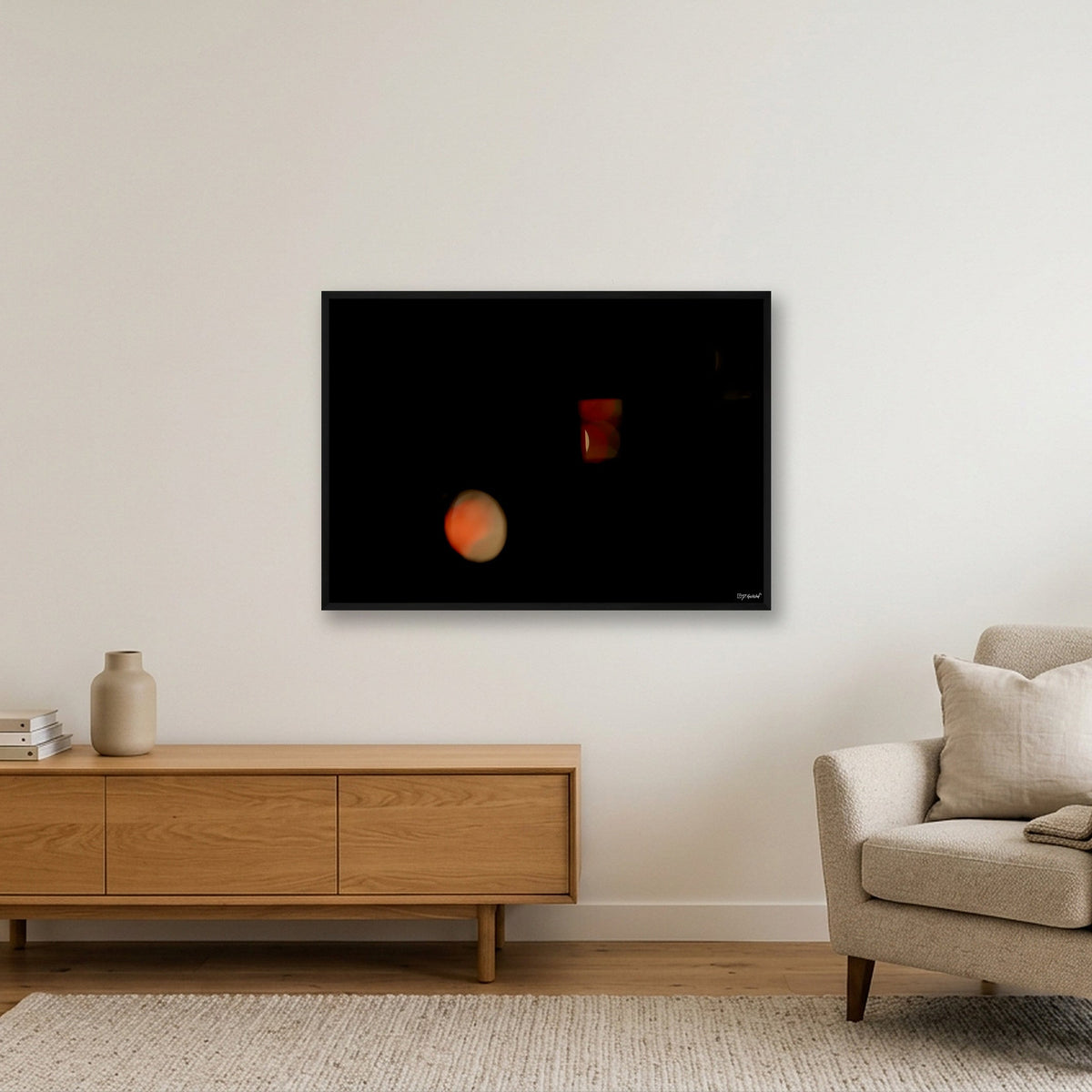 Thr3shold IV - Open Edition - 00:42:18 — 100×70cm, 39×28" Black Frame