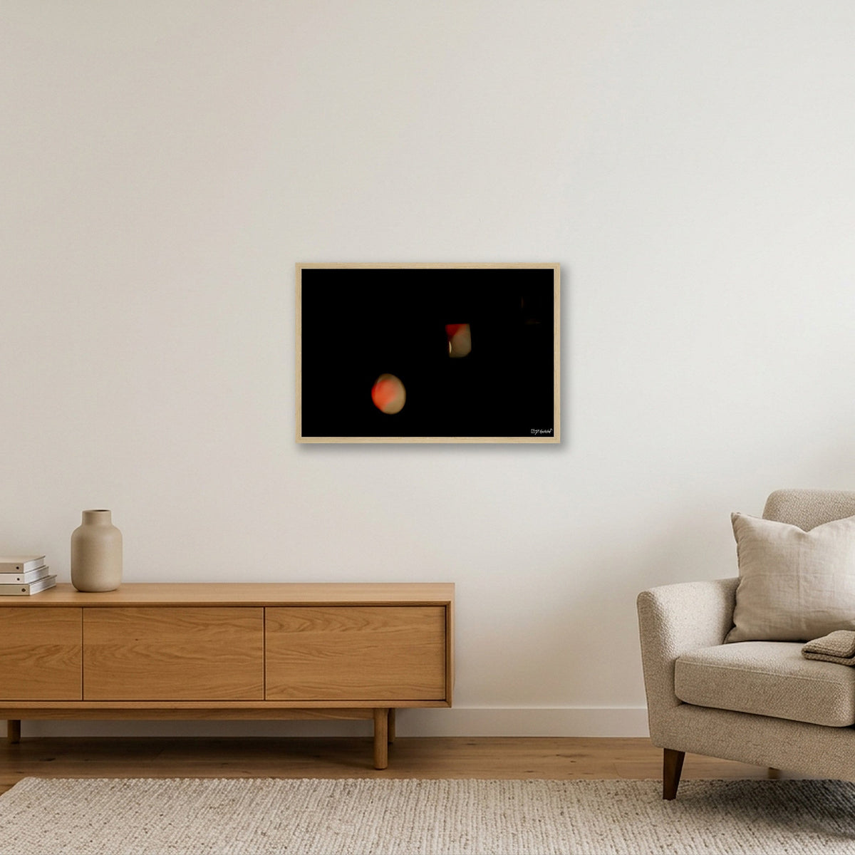 Thr3shold IV - Open Edition - 00:03:02 — 60×40cm, 24×16" Oak Frame